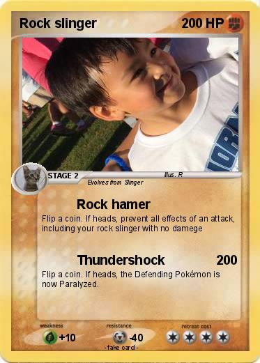 Pokemon Rock slinger