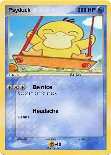 Pokemon Psyduck