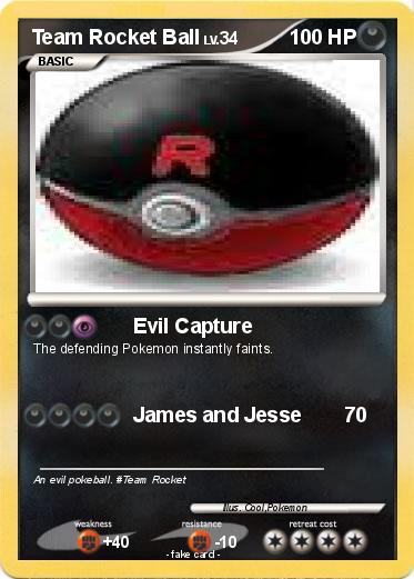 Pokemon Team Rocket Ball
