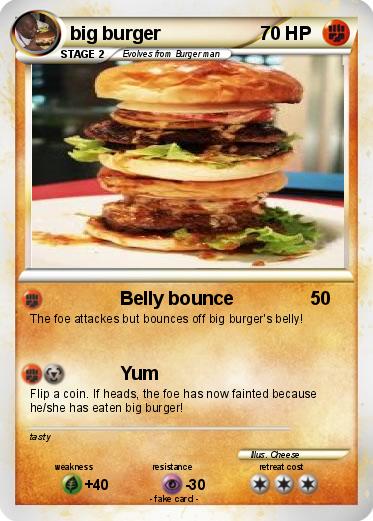 Pokemon big burger