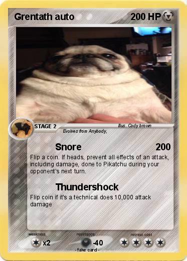 Pokemon Grentath auto