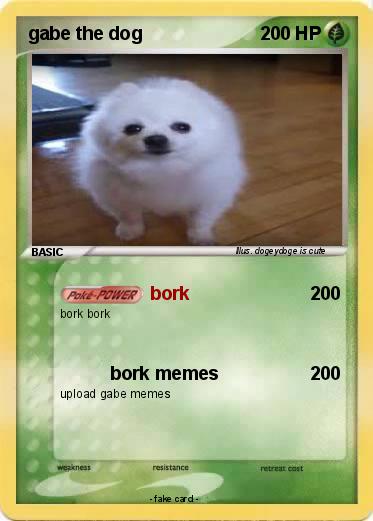 Pokemon gabe the dog