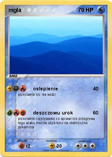Pokemon mgła
