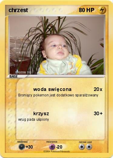 Pokemon chrzest