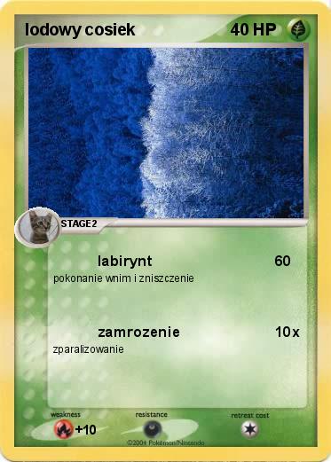 Pokemon lodowy cosiek