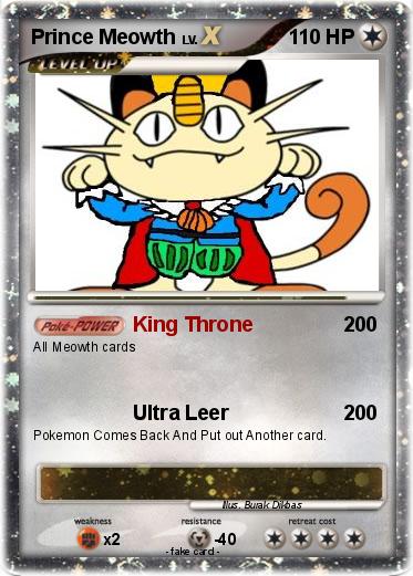 Pokemon Prince Meowth