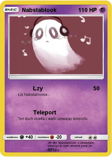 Pokemon Nabstablook