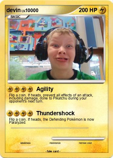 Pokemon devin