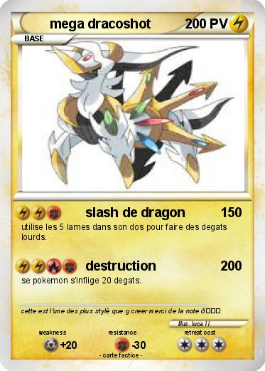 Pokemon mega dracoshot