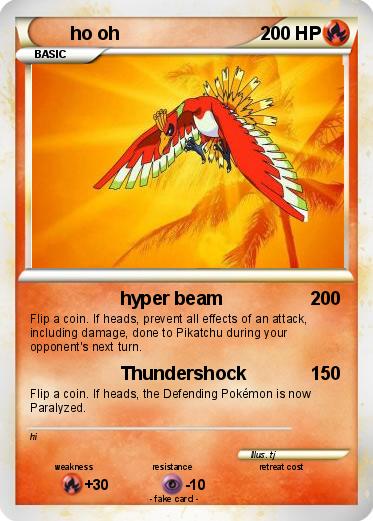 Pokemon ho oh