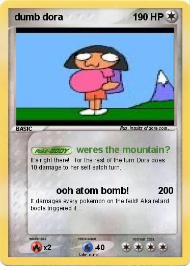 Pokemon dumb dora