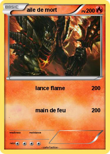 Pokemon aile de mort