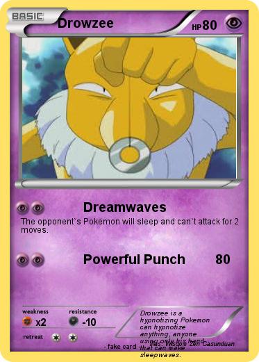 Pokemon Drowzee