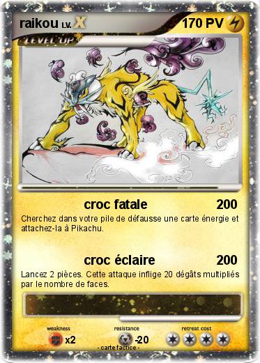 Pokemon raikou