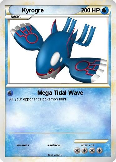 Pokemon Kyrogre