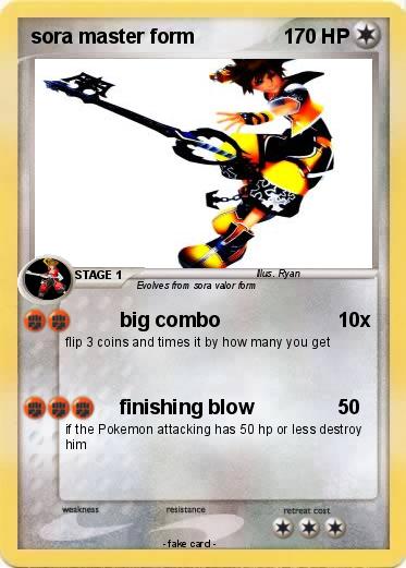 Pokemon sora master form