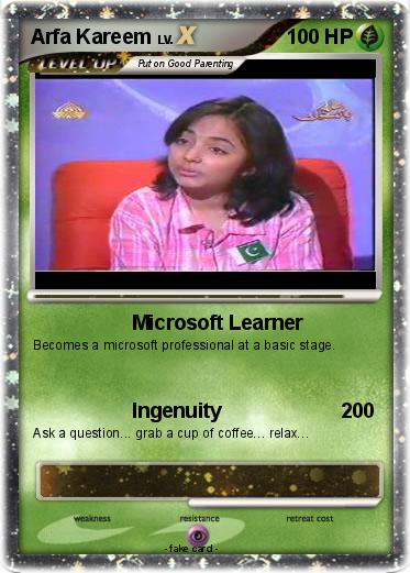 Pokemon Arfa Kareem
