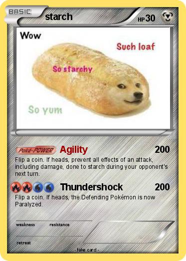 Pokemon starch