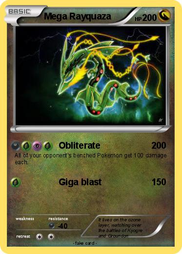 Pokemon Mega Rayquaza