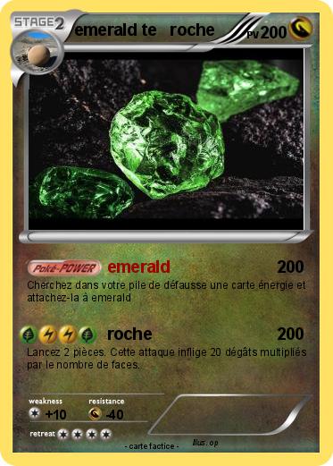 Pokemon emerald te   roche