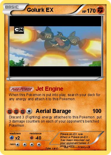 Pokemon Golurk EX