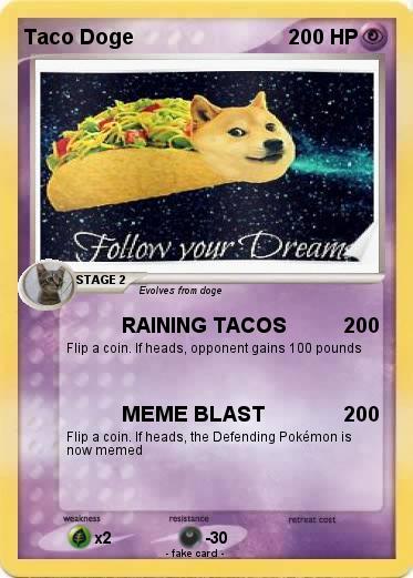Pokemon Taco Doge