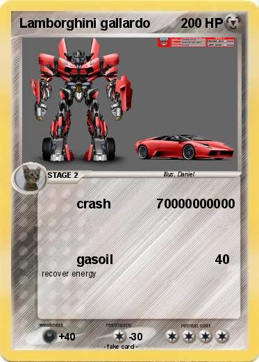 Pokemon Lamborghini gallardo