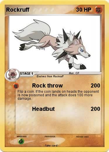 Pokemon Rockruff