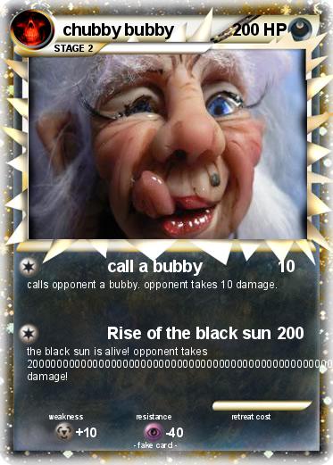 Pokemon chubby bubby