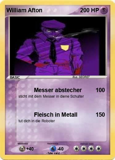Pokemon William Afton