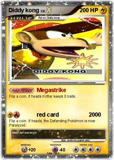 Pokemon Diddy kong