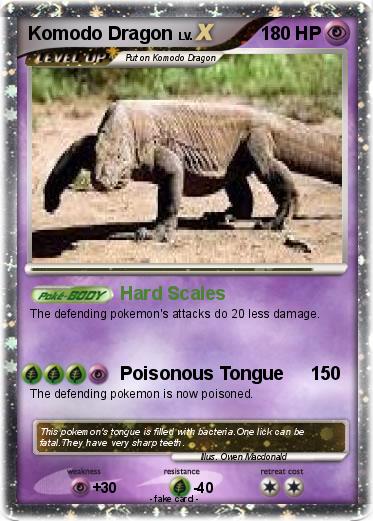 Pokemon Komodo Dragon