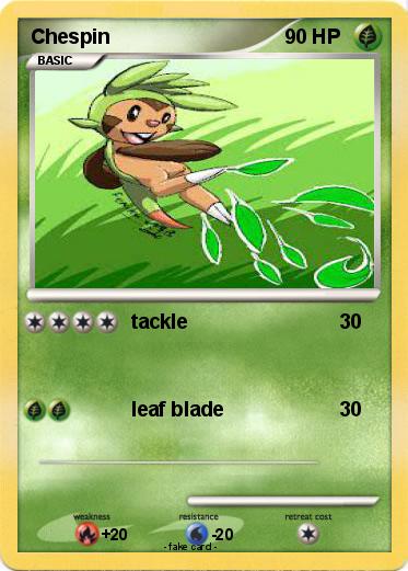 Pokemon Chespin