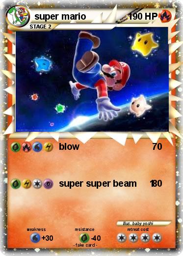 Pokemon super mario