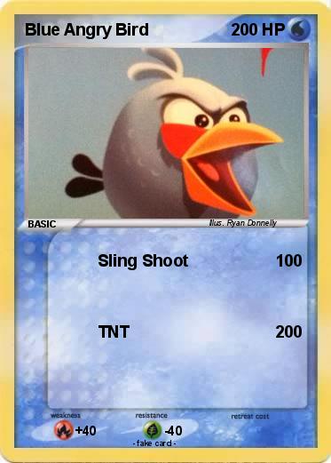 Pokemon Blue Angry Bird