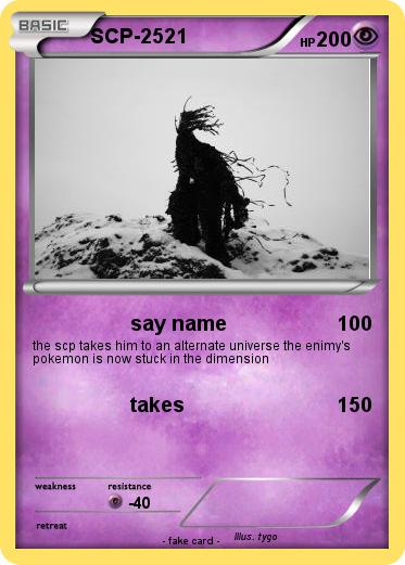 Pokemon SCP-2521