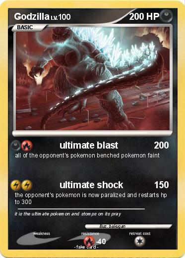 Pokemon Godzilla