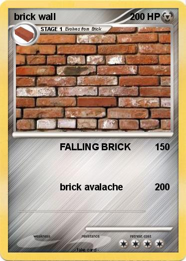 Pokemon brick wall