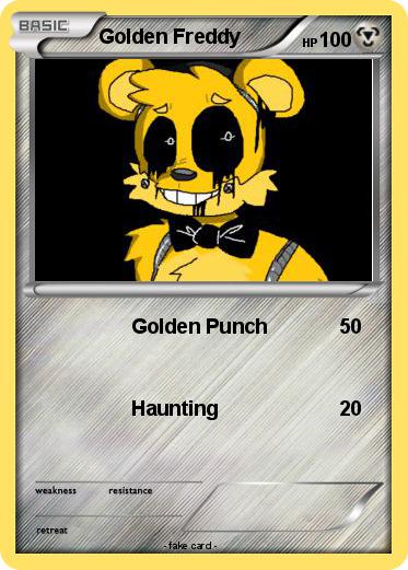 Pokemon Golden Freddy