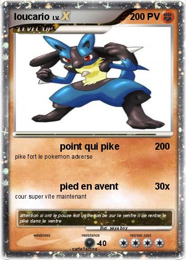 Pokemon loucario