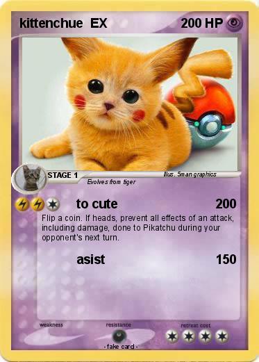 Pokemon kittenchue  EX