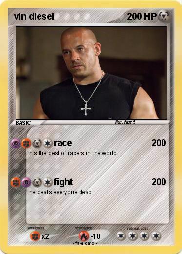 Pokemon vin diesel