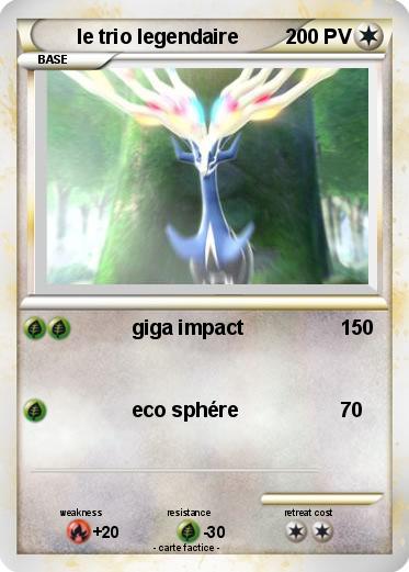 Pokemon le trio legendaire