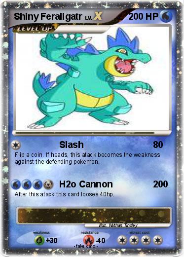 Pokemon Shiny Feraligatr