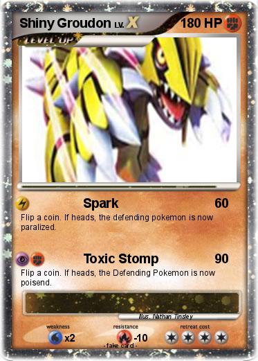 Pokemon Shiny Groudon