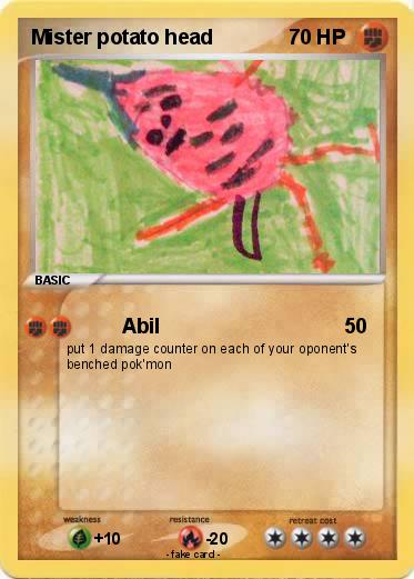 Pokemon Mister potato head