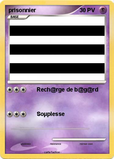 Pokemon prisonnier