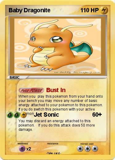 Pokemon Baby Dragonite