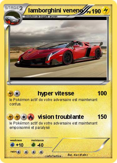 Pokemon lamborghini veneno