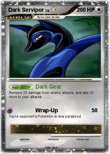 Pokemon Dark Servipor